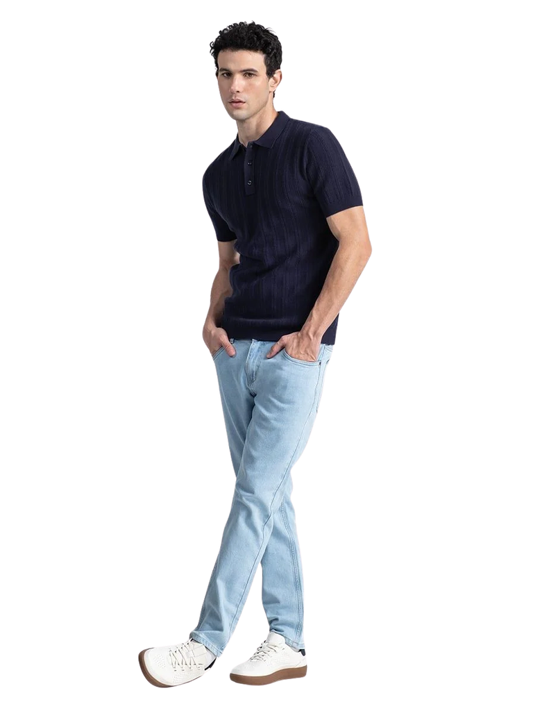 Áo Len Nam Mỏng Tay Ngắn . SW26FH03P-SA