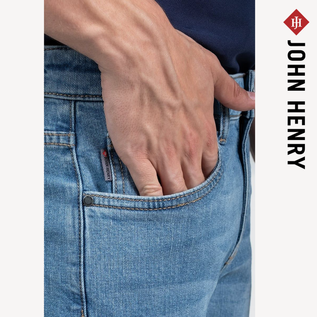 Quần Jeans Nam Slim Form Ôm