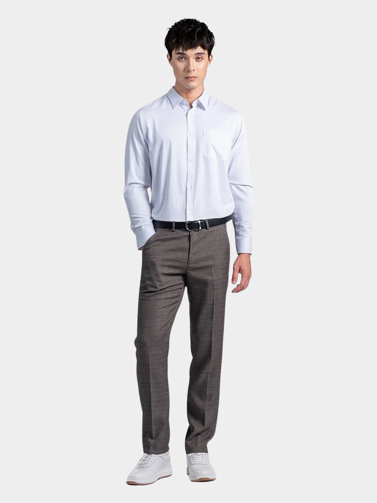 Áo Sơ Mi Nam Tay Dài Công Sở Vải Bamboo . WS26ES52P-LDBB