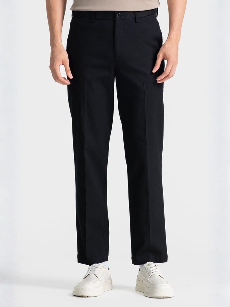 Quần Khaki Nam Basic Thanh Lịch Form Ôm