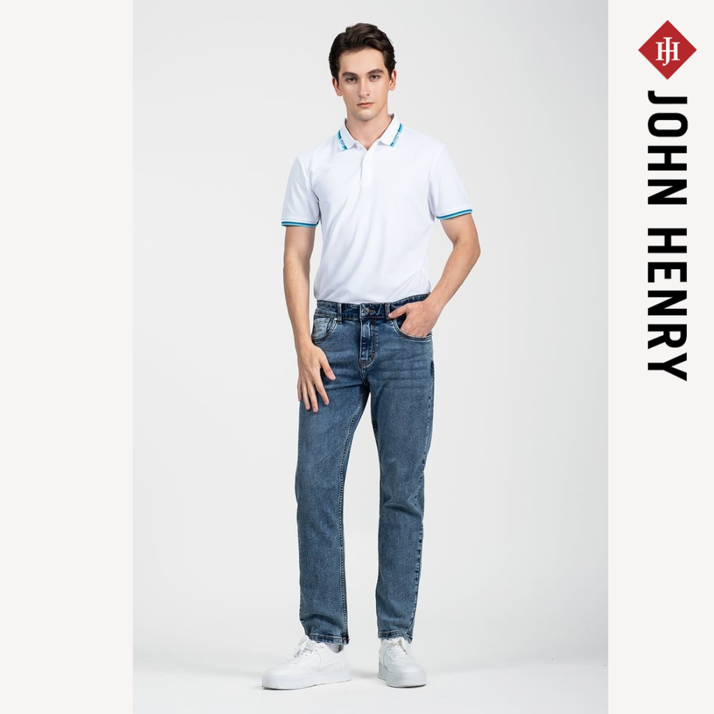 Quần Jeans Nam Slim Form Ôm