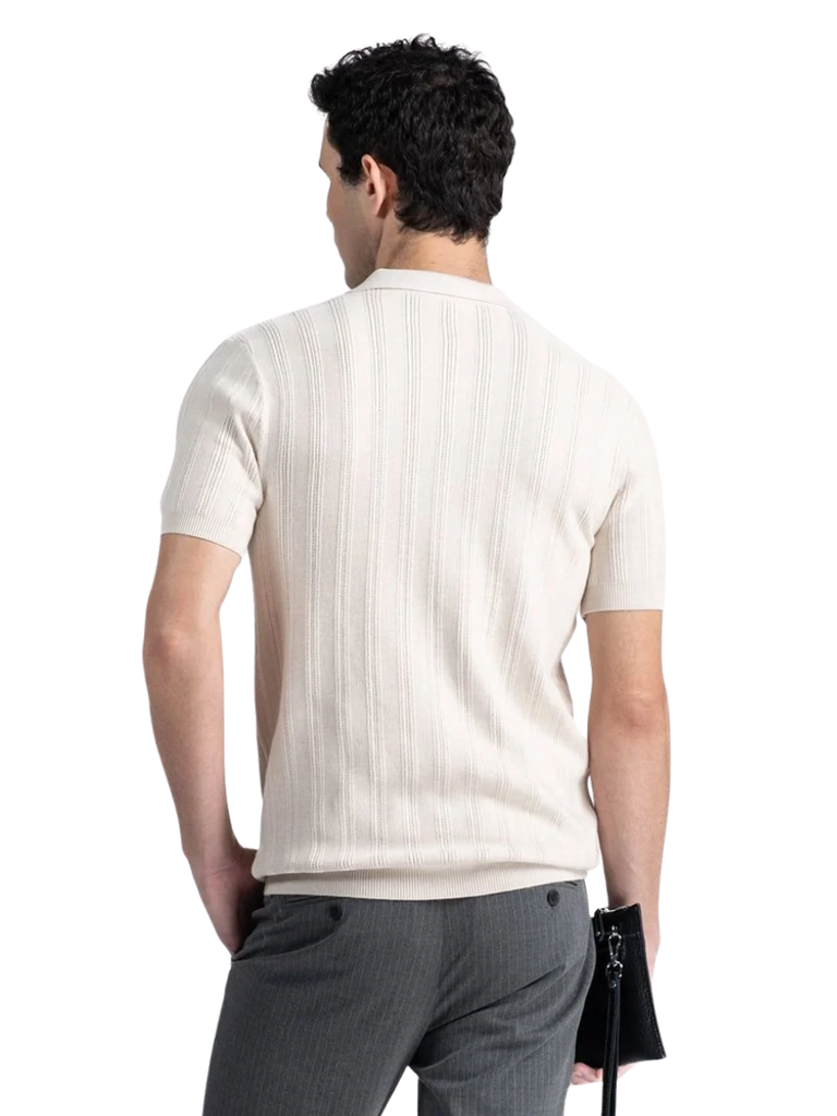 Áo Len Nam Mỏng Tay Ngắn . SW26FH03P-SA