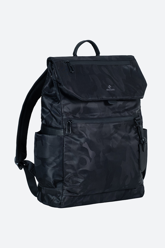 Balo JOHN HENRY  Cao Cấp - BA24FH02-BP - BLACK CAMOUFLAGE