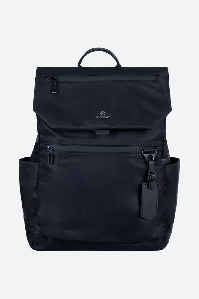 Balo JOHN HENRY  Cao Cấp - BA24FH02-BP - BLACK CAMOUFLAGE