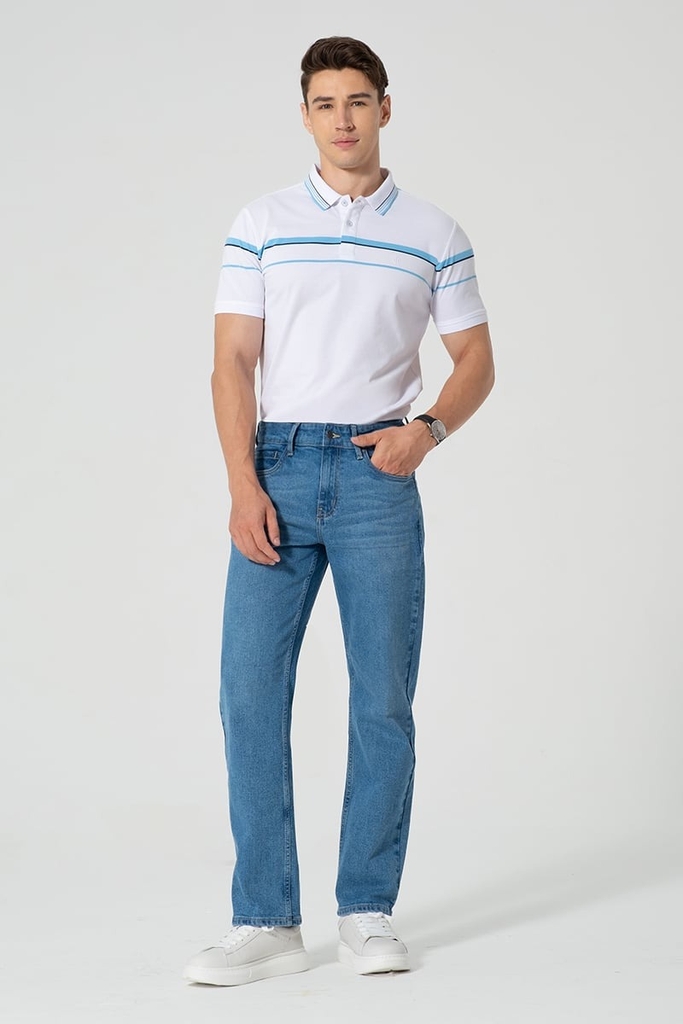 Quần Jeans Nam Classic Form Rộng