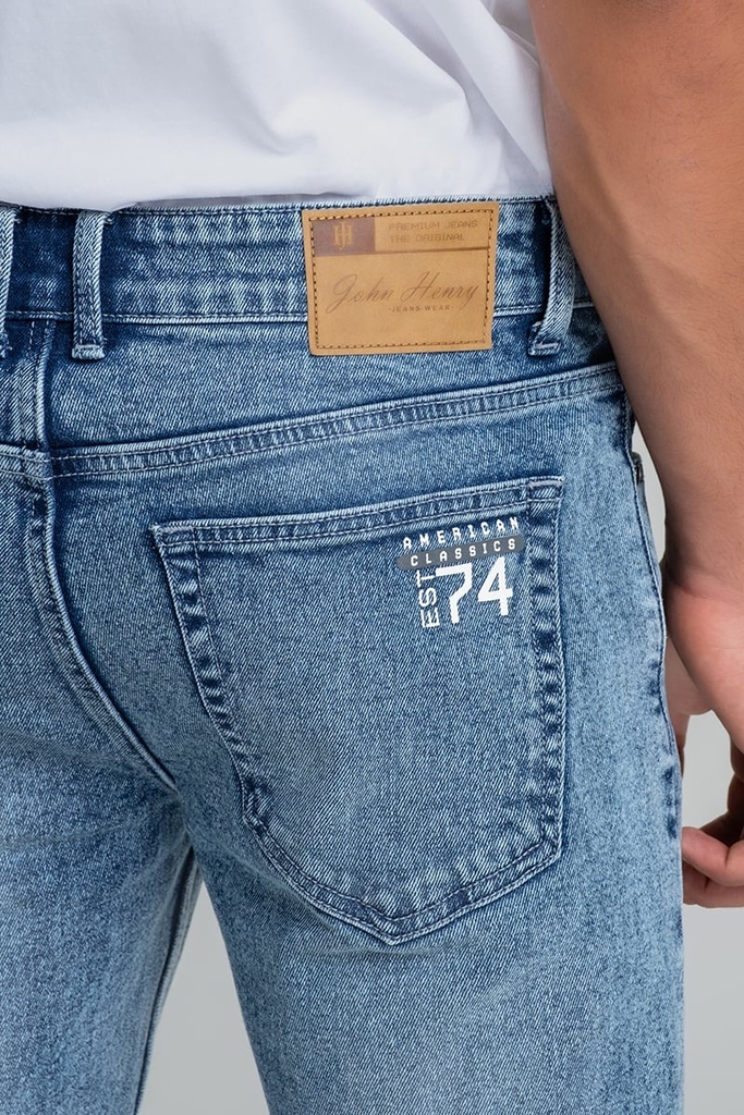 Quần Jeans Nam Slim Form Ôm