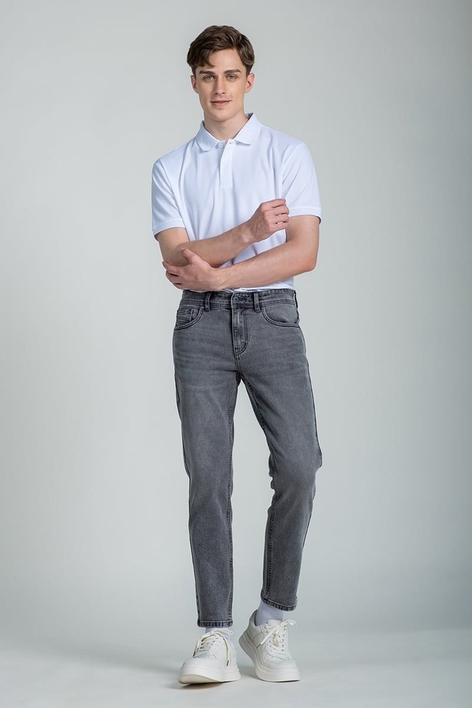 Quần Jeans Nam Slim Form Ôm
