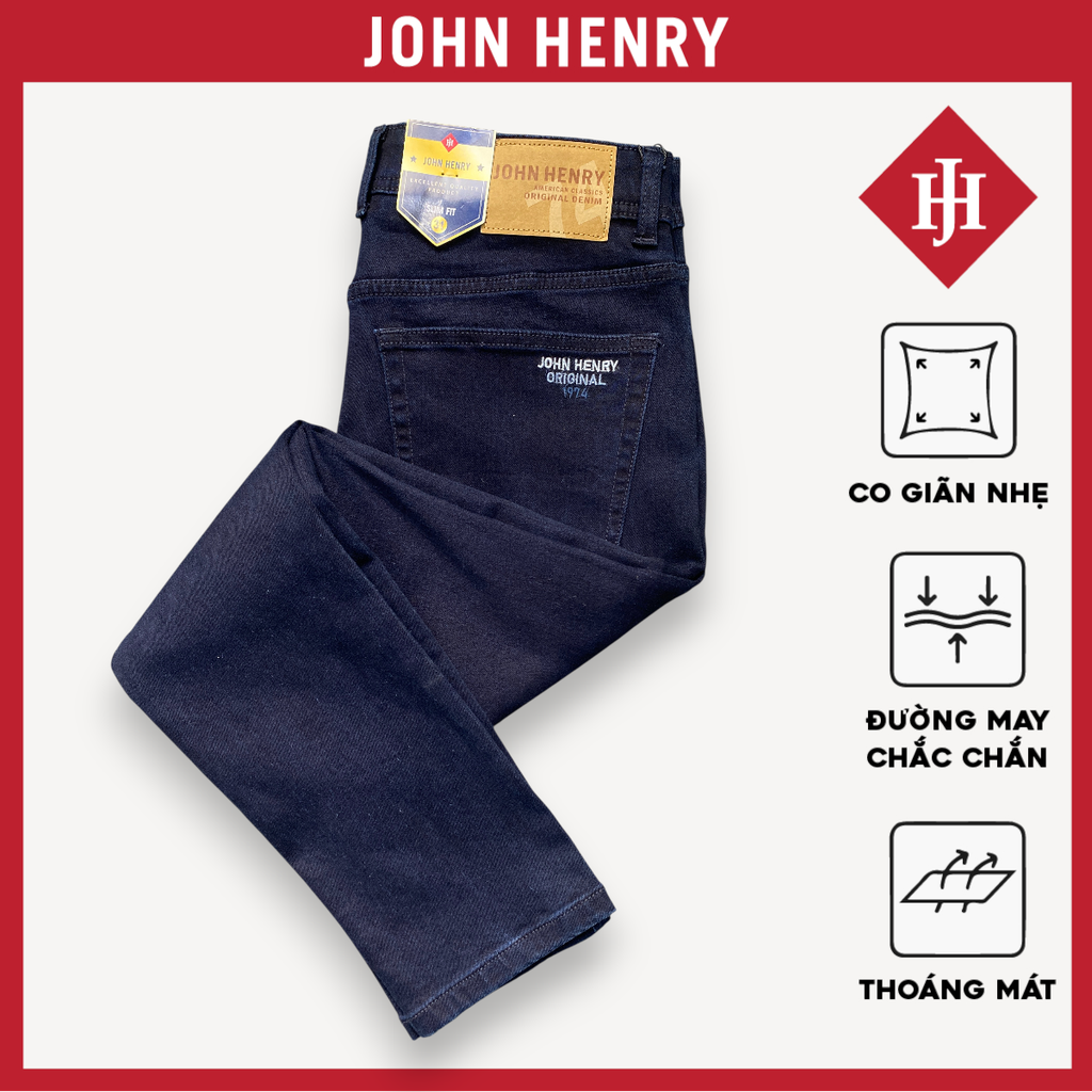 Quần Jeans Nam Slim Form Ôm