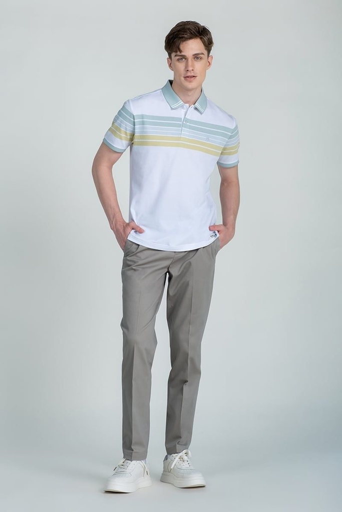 Quần Khaki Nam Tăng Đơ Chống Nhăng Form Vừa