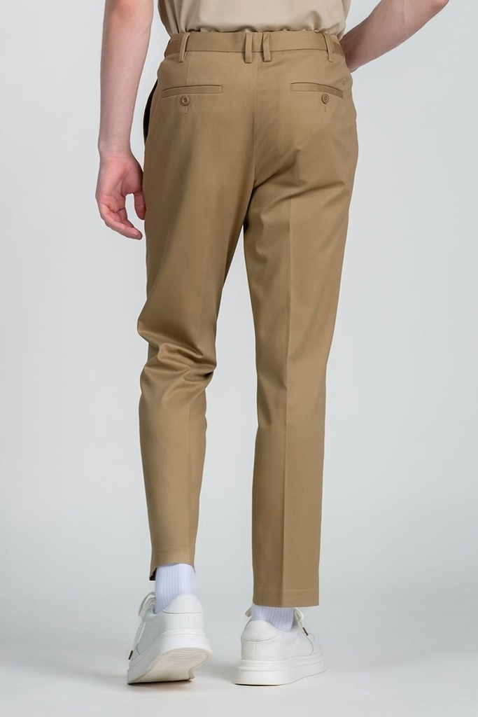 Quần Khaki Nam Tăng Đơ Chống Nhăng Form Vừa