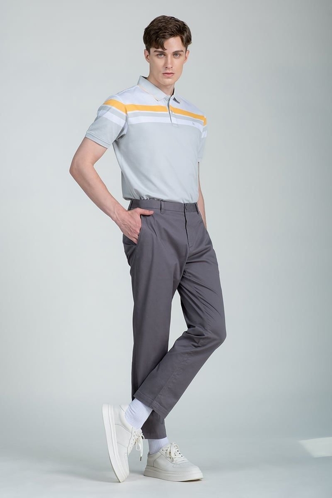 Quần Khaki Nam Basic Thanh Lịch