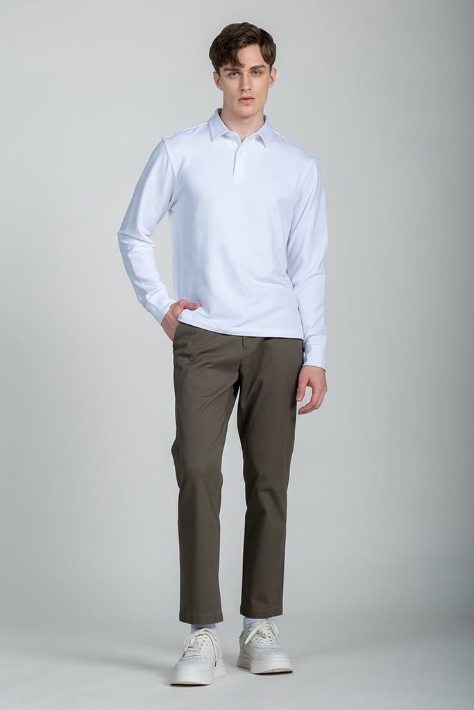 Quần Khaki Nam Basic Thanh Lịch