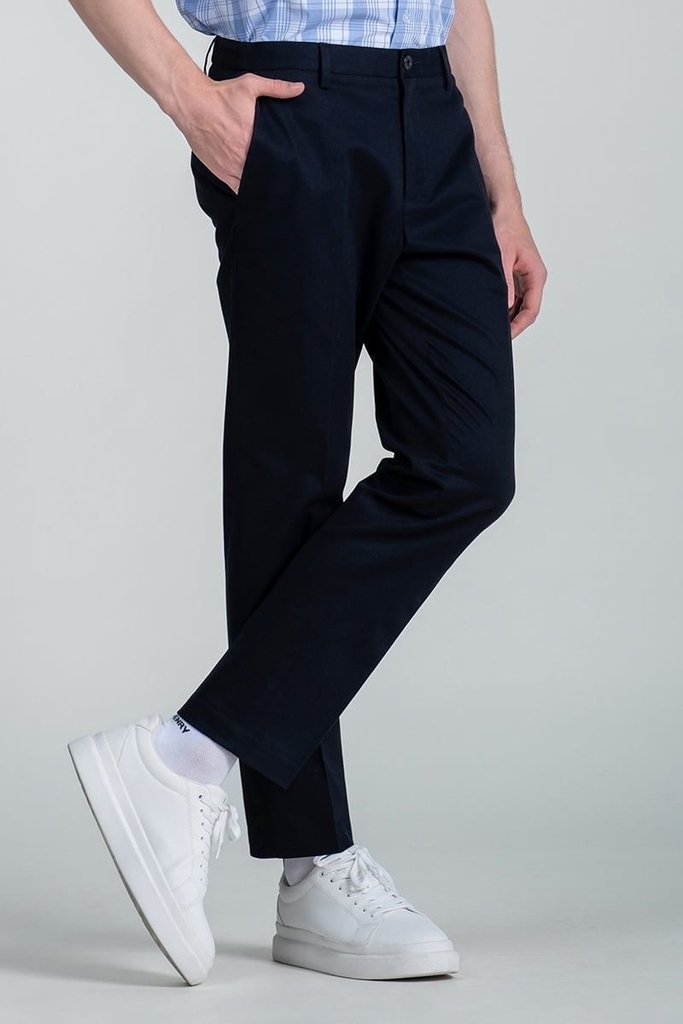 Quần Khaki Tăng Đơ Chống Nhăng Form Vừa