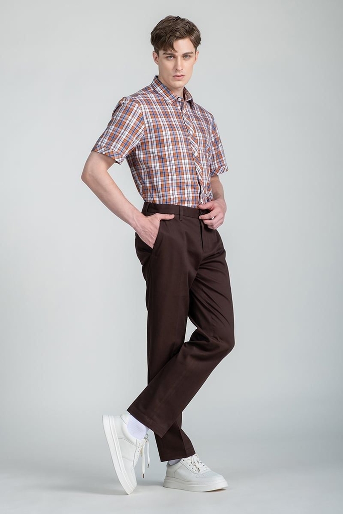 Quần Khaki Nam Basic Thanh Lịch