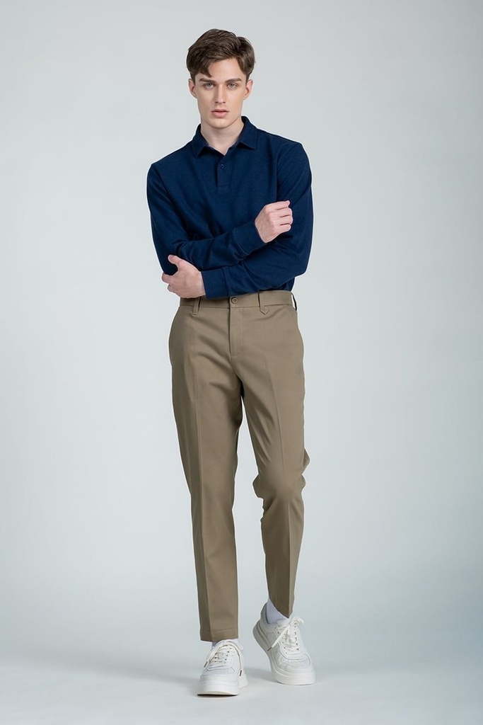Quần Khaki Nam Basic Thanh Lịch