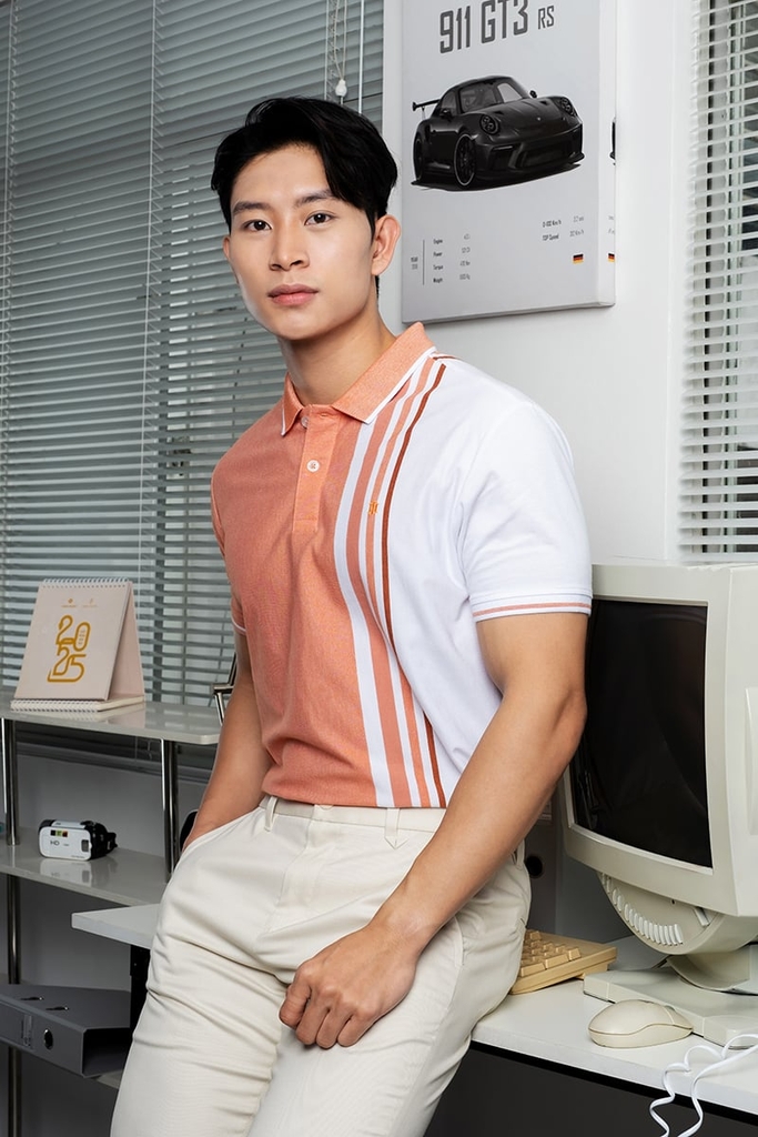 Áo Polo Nam Trẻ Trung Form Ôm