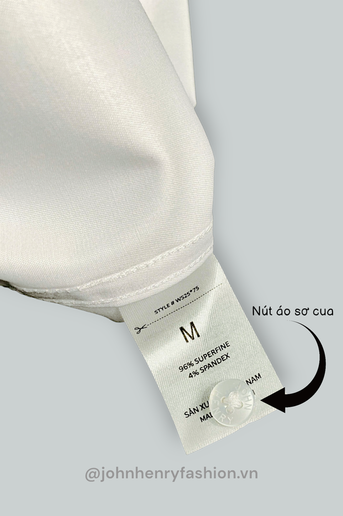 Áo Sơ Mi Nam Công Sở Tay Ngắn WS25FH75P-SDEX