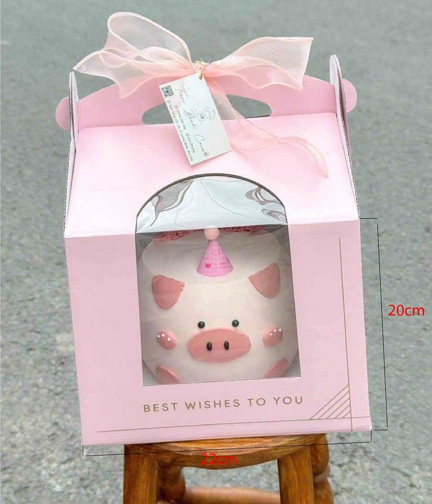 Hộp Bánh Sinh Nhật Quai Xách - Hình 3