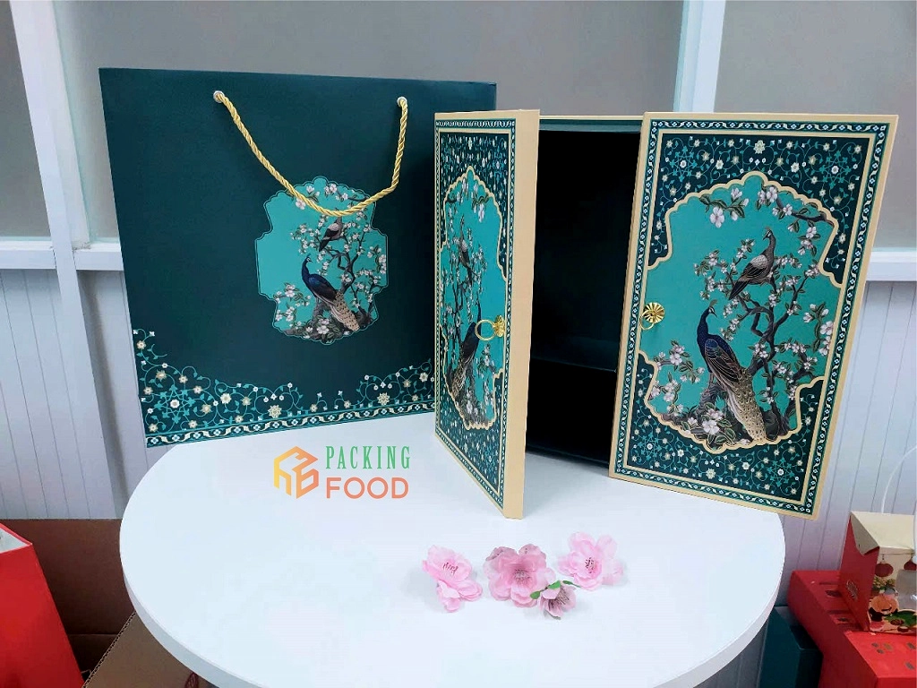 Hộp Cứng Đựng Quà Tết 2025 Cao Cấp - Vali Đại Phúc - Hình 1