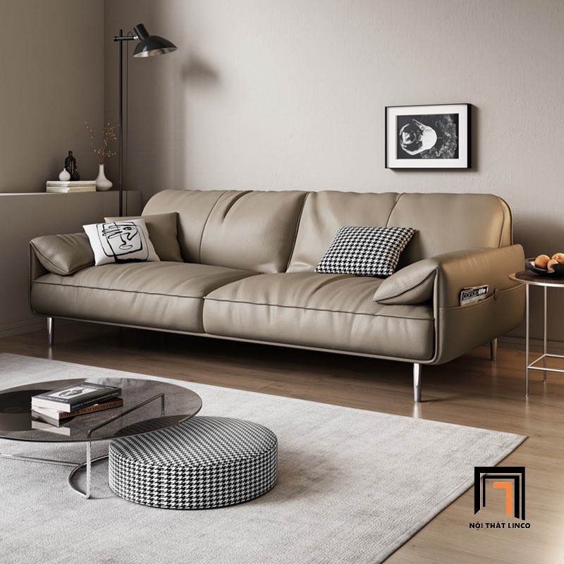 sofa văng da