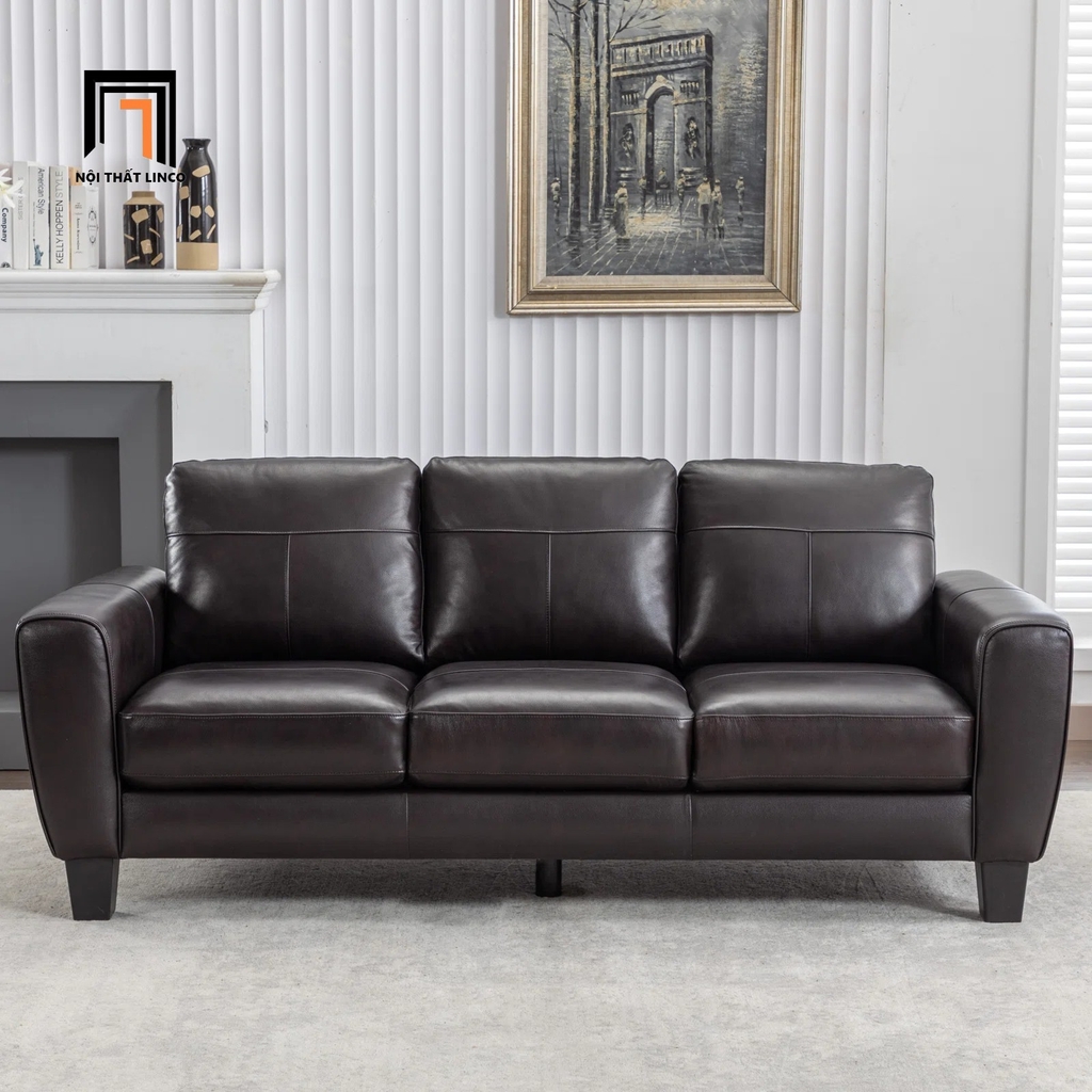 sofa da 3 nệm ngồi