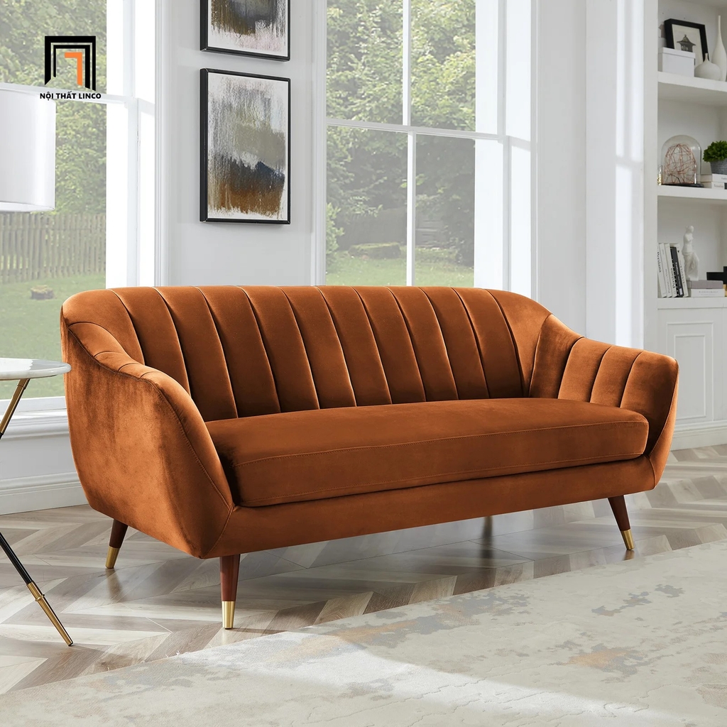 sofa màu cam