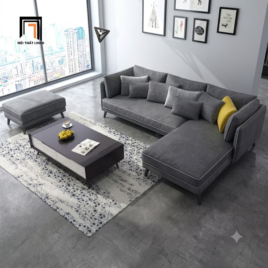 sofa góc 2m5 x 1m6