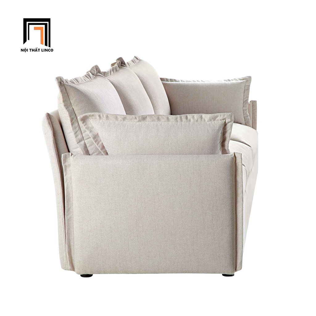 sofa xám trắng