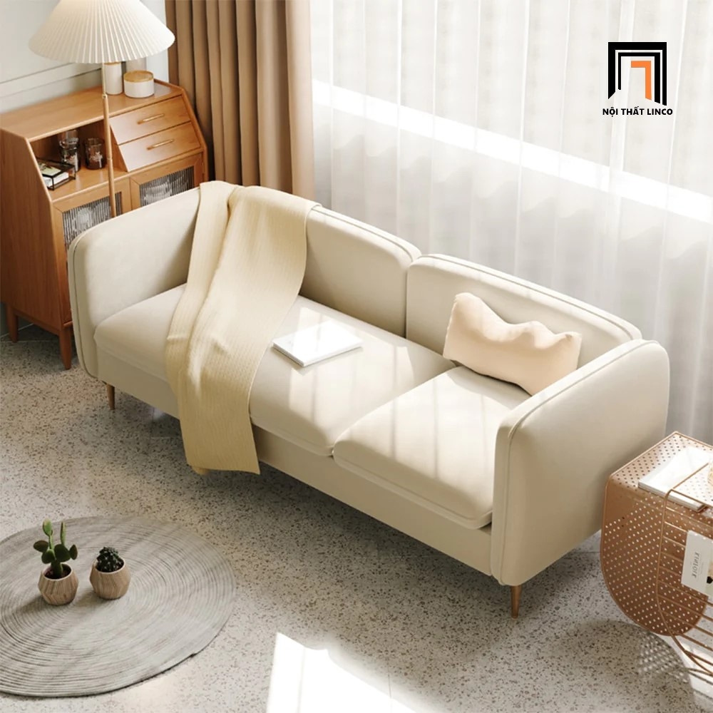 ghế sofa vải nhung mềm