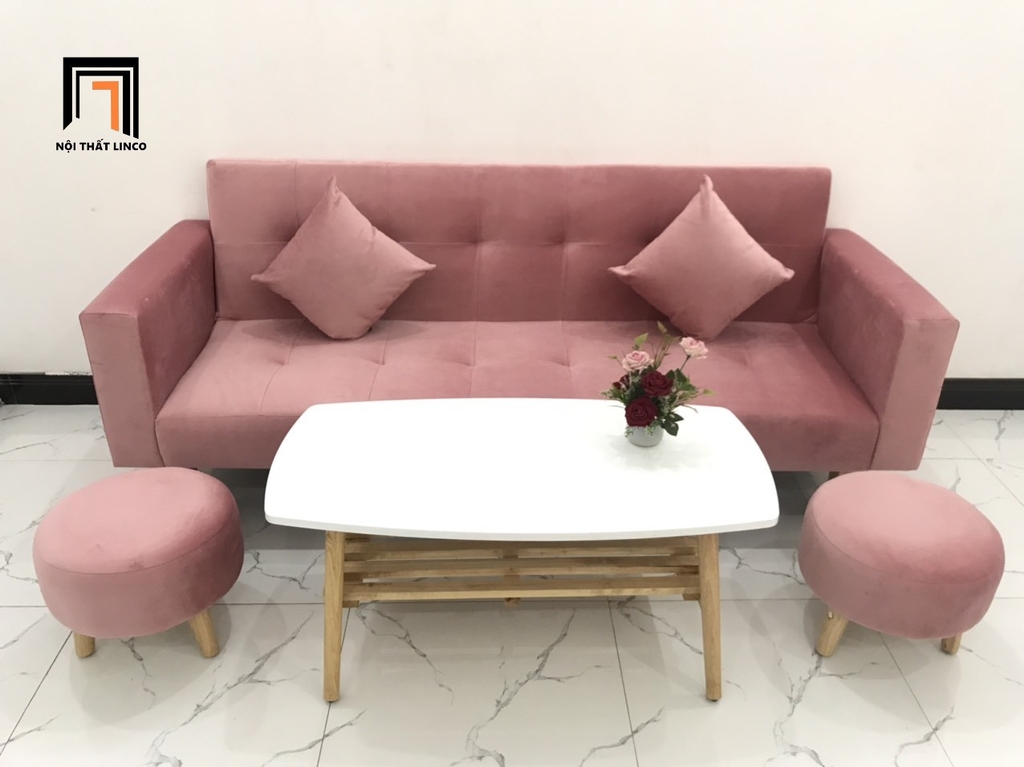 bộ ghế sofa vải nhung