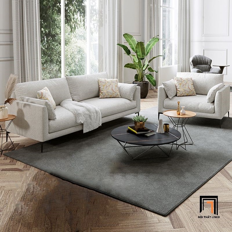 B3 Ghế sofa đơn giá rẻ vải nỉ xinh DT67 Rambo cho phòng khách