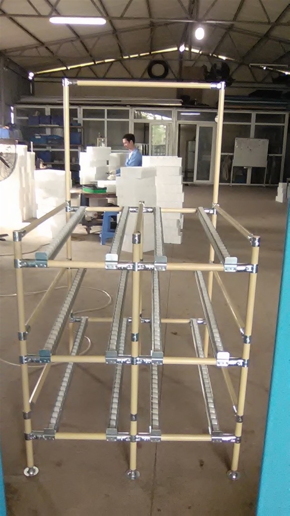 Giá Kệ Con Lăn 2 Khoang 3 Tầng