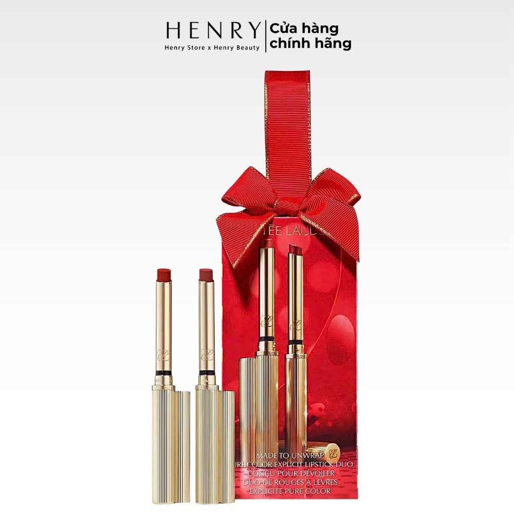 Set Son Lì Estée Lauder Made To Unwrap Pure Colour Explicit