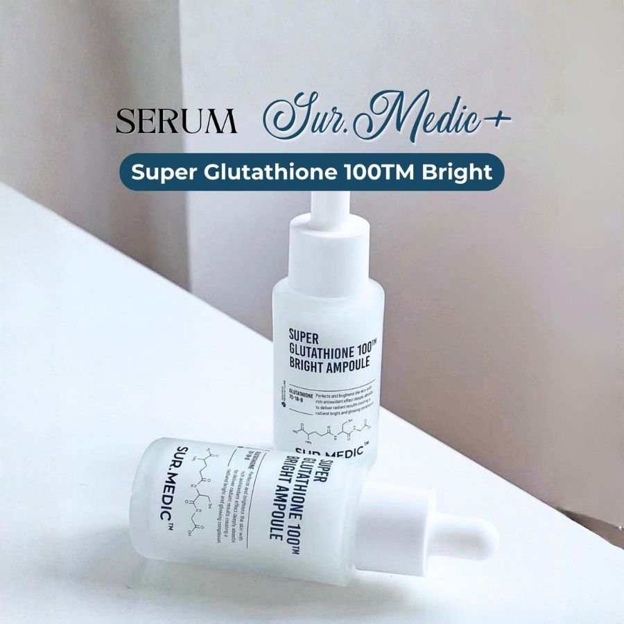 sur medic super glutathione 100 bright ampoule review SUR.MEDIC 100TM 1G X 10EA super glutathione 100 bright ampoule