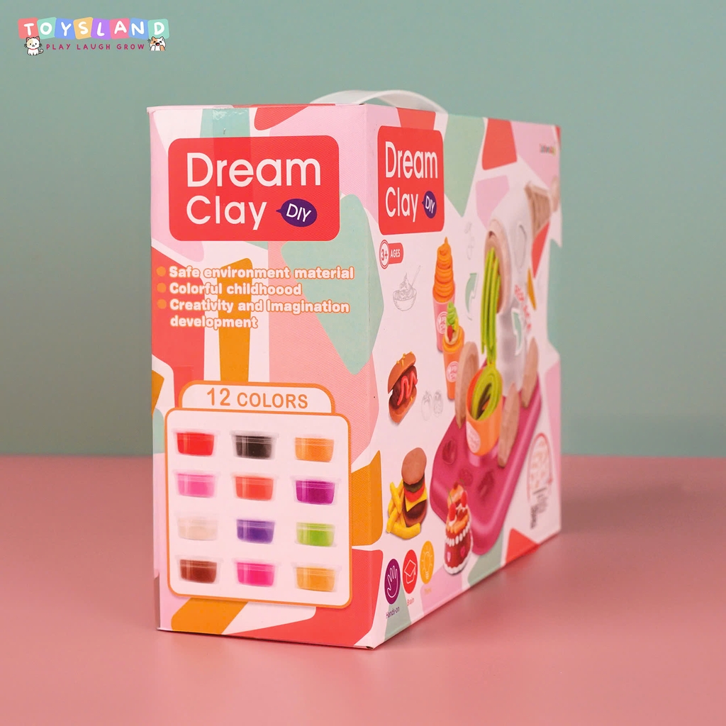 SET ĐẤT SÉT LÀM BÁNH SINH NHẬT, MÌ DREAM CLAY 677-2