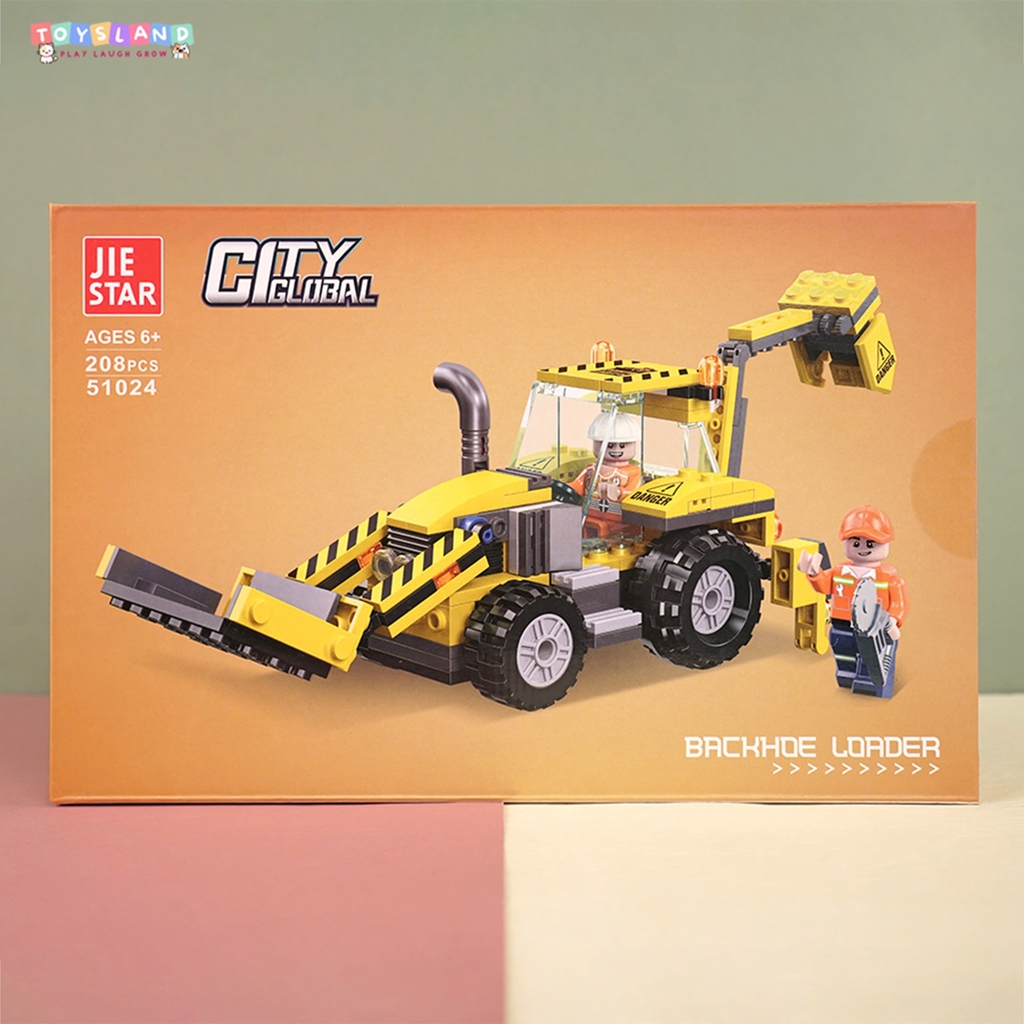51024  HỘP LOGO RÁP XE CÔNG TRÌNH NÂNG