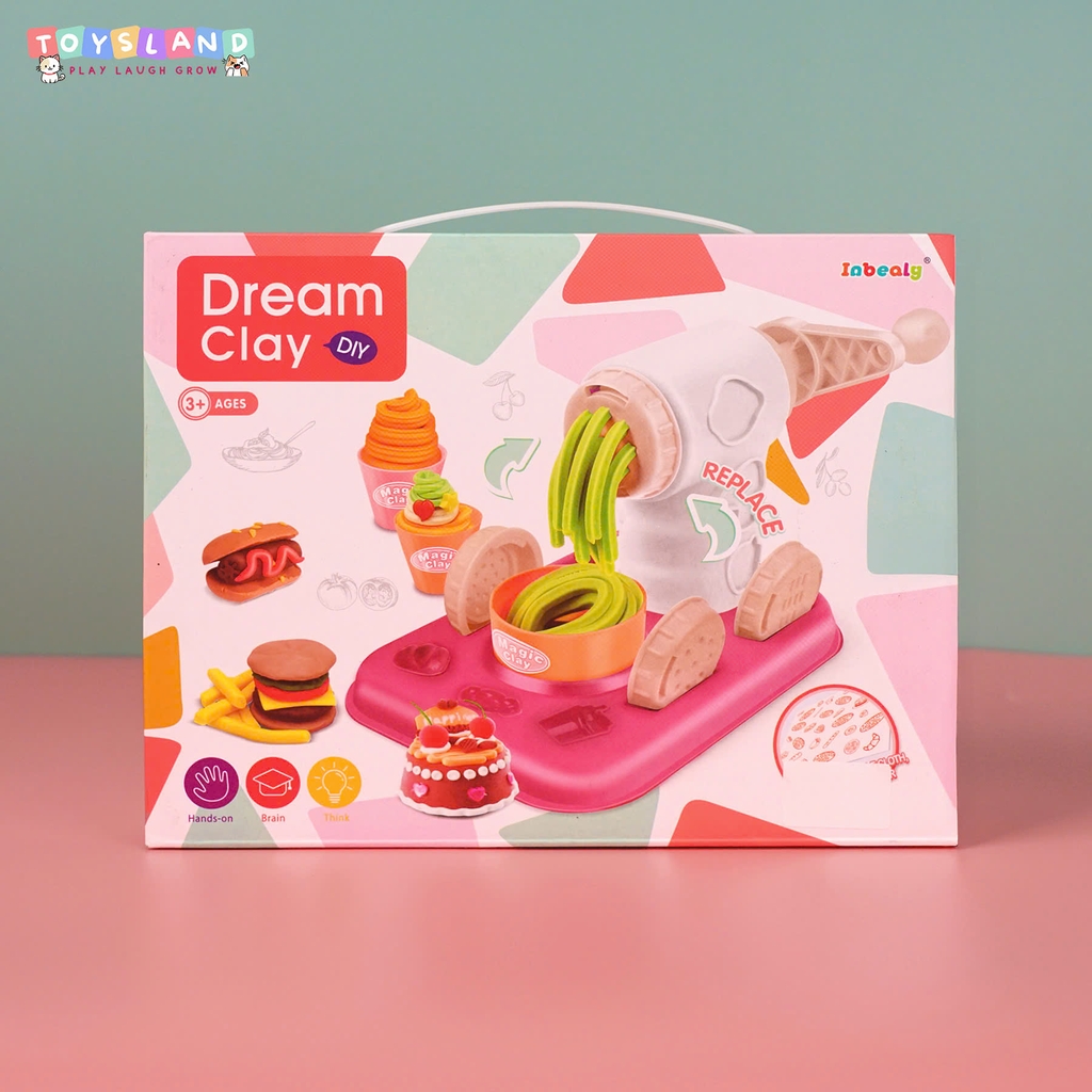 SET ĐẤT SÉT LÀM BÁNH SINH NHẬT, MÌ DREAM CLAY 677-2