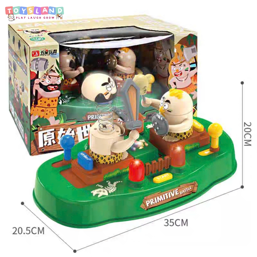 35951  HỘP TRÒ CHƠI PIN NGƯỜI NGUYÊN THỦY ĐÁNH NHAU