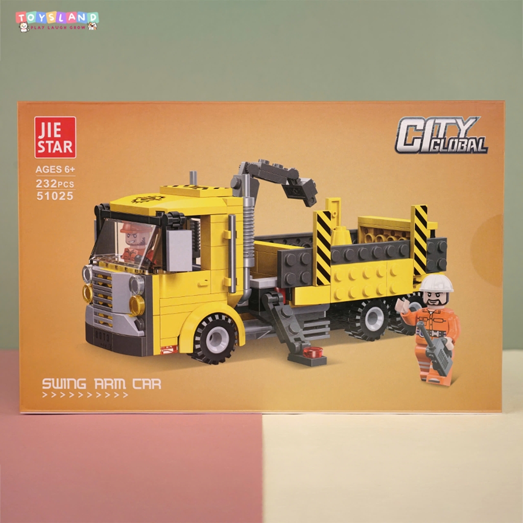 51025  HỘP LOGO RÁP XE CÔNG TRÌNH TẢI CẨU