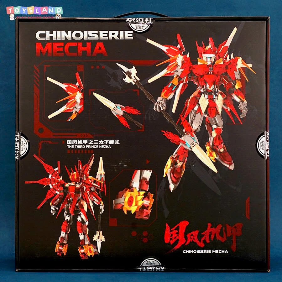 212214  HỘP LOGO RÁP MÔ HÌNH CHINOISERIE MECHA 1662 MIẾNG
