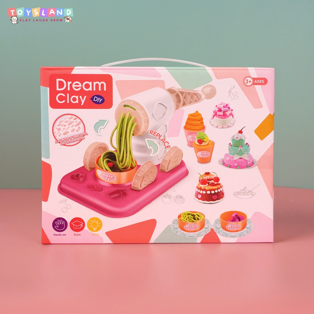 SET ĐẤT SÉT LÀM BÁNH SINH NHẬT, MÌ DREAM CLAY 677-2