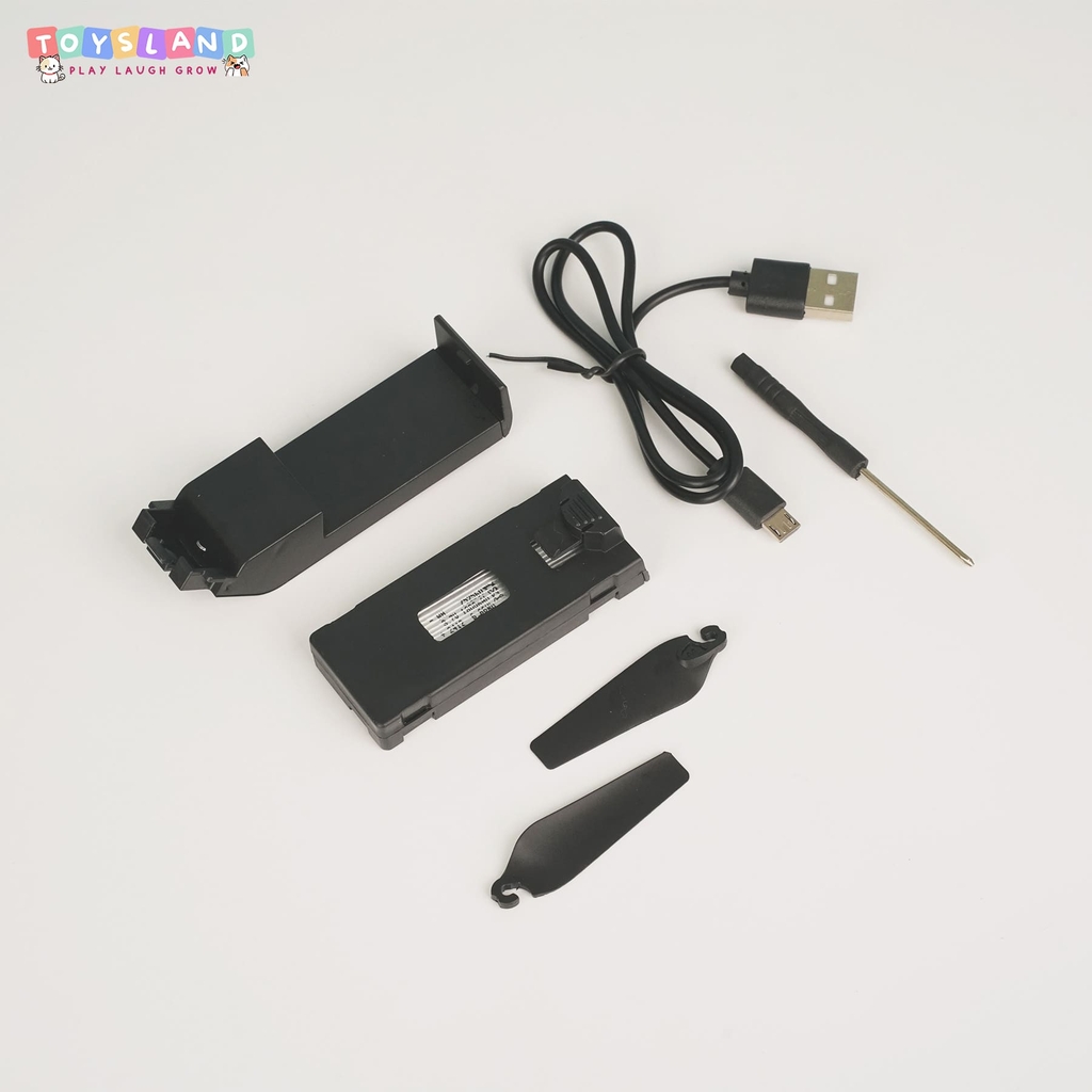 DRONE ĐIỀU KHIỂN TRÊN KHÔNG 4 CÁNH QUẠT | ĐEN | 867W