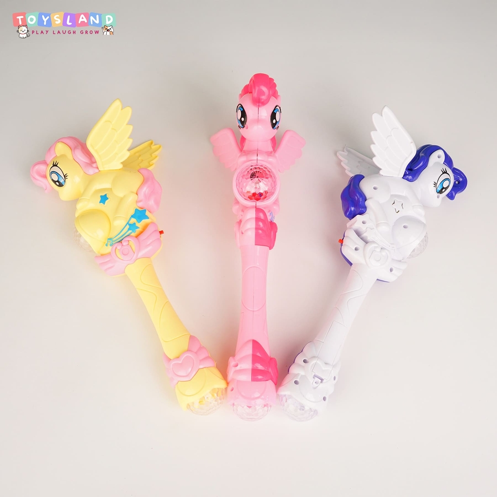 GẬY PHÁT SÁNG CÓ NHẠC HÌNH PONY | VÀNG | 932E