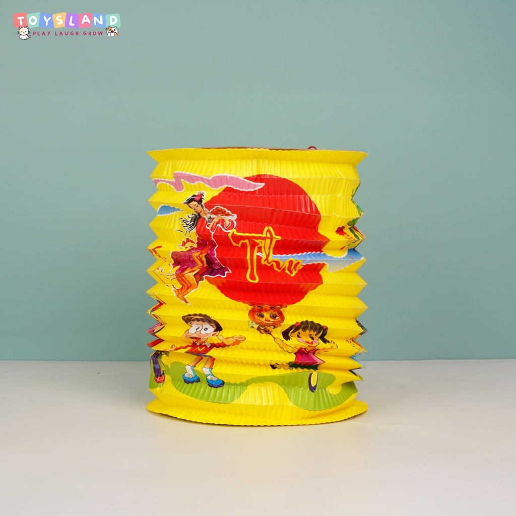 LỒNG ĐÈN TRUNG THU GIẤY | VÀNG | _03LDTSL