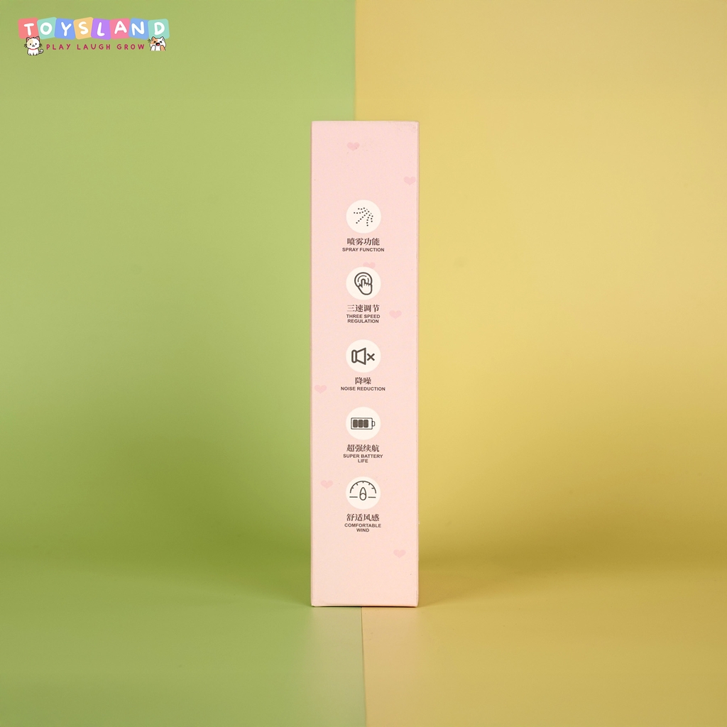 QUẠT TÍCH ĐIỆN PHUN SƯƠNG | VÀNG | MLS6165