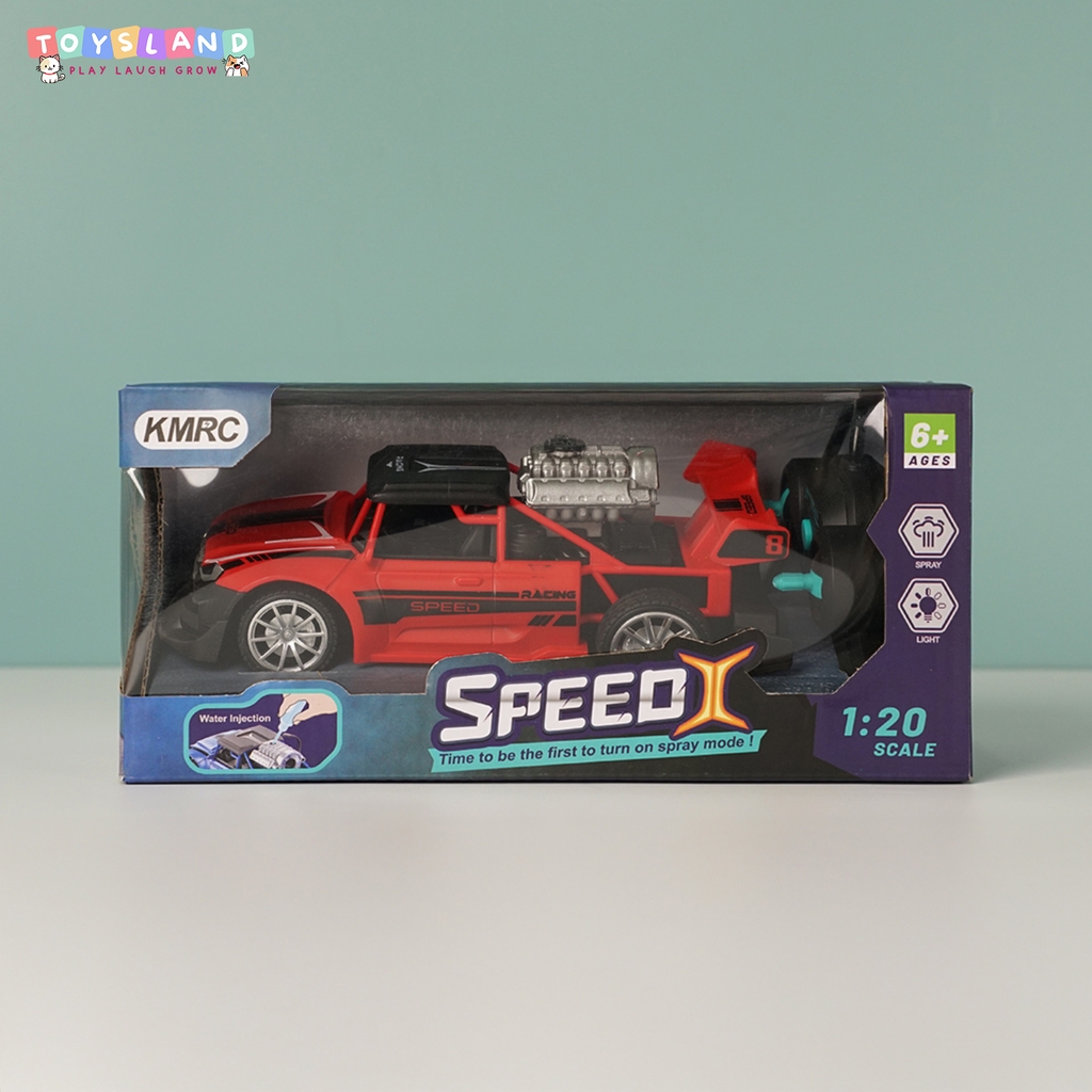 XE BÁN TẢI ĐIỀU KHIỂN 7 ĐỘNG TÁC, PHUN KHÓI | ĐỎ | 930-3A