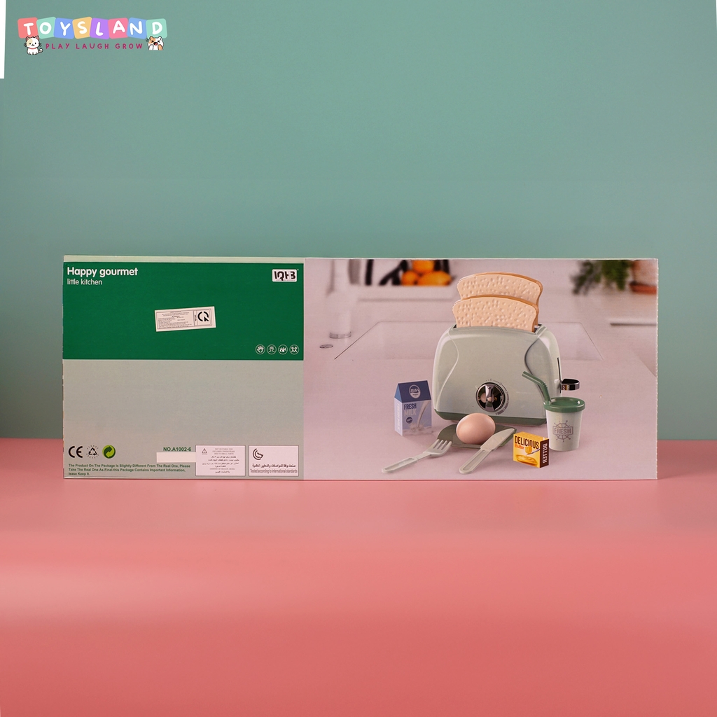 A1002-6 HỘP BẾP MÁY NƯỚNG BÁNH, XỬNG HẤP, KHÂY TRỨNG, NỒI, CHẢO