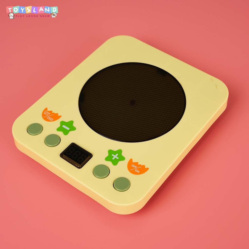 _0217 HỘP BẾP ĐIỆN PIN, NỒI, ẤM, CHẢO 19 MIẾNG  0217L