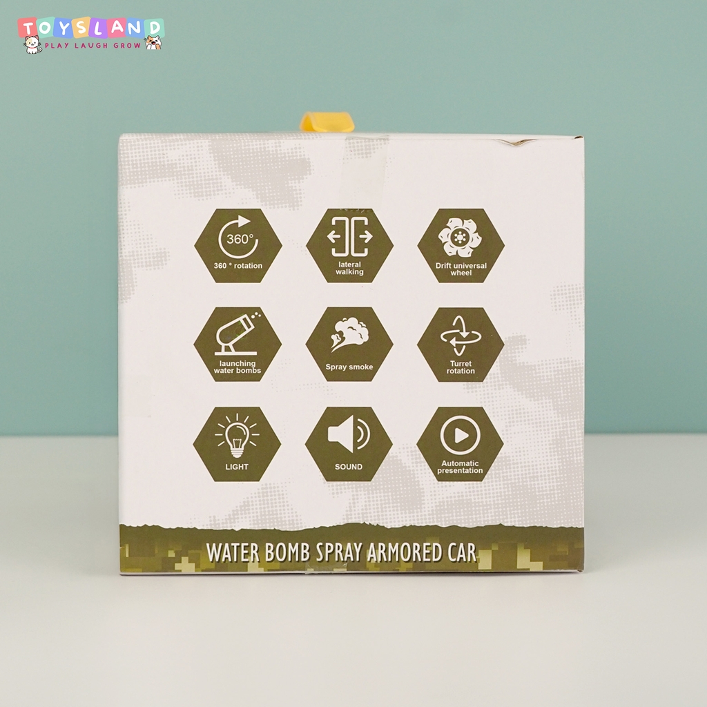 XE TĂNG ĐỊA HÌNH ĐIỀU KHIỂN 7 ĐỘNG TÁC | 7705B