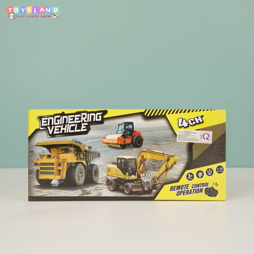 XE CÔNG TRÌNH ĐIỀU KHIỂN 7 ĐỘNG TÁC, KHÔNG SẠC | LA588-2